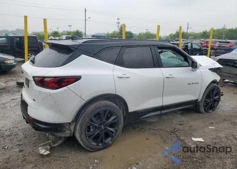 2022 Chevrolet Blazer Rs из США, поврежденный, VIN 3GNKBKRS8NS224580